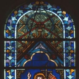 Verrière de saint Jean-Baptiste de l'église Saint-Jean-Baptiste