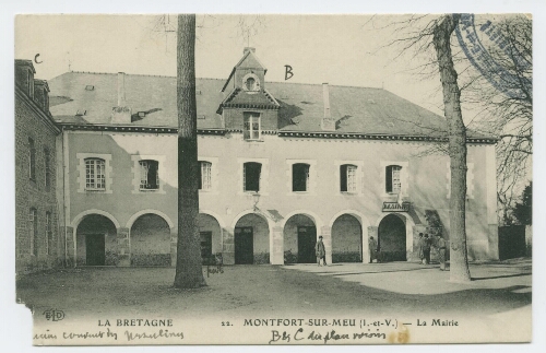 Montfort-sur-Meu (I.-et-V.). - La Mairie