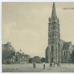 SAINT-PERE-MARC-EN-POULET - L'Eglise.