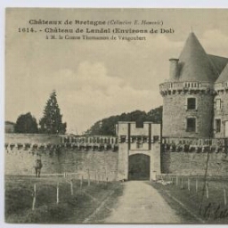 Château de Landal (environs de Dol) à Mr le Comte Thomasson de Vaugoubert