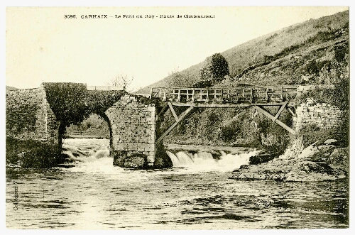 CARHAIX - Le Pont du Roy - Route de Châteauneuf