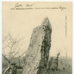 MEDREAC (I.-et-V.) - Menhir de la Roche-Pointue