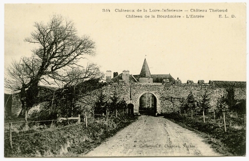 Château Thébaud Château de la Bourdinière - L'Entrée