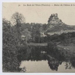 Les Bords de l'Elorn (Finistère).- Ruines du Château de la Roche-Maurice (Roc'h Morvan).