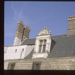 Nantes. - Château : lucarnes.