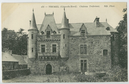TREMEL (Côtes-du-Nord). - Château Trébriant
