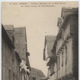 NḞAURAY. - Vieilles Maisons de la Rue Neuve au vieux bourg de Saint-Goustan.