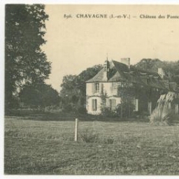 CHAVAGNE (I.-et-V.) - Château des Fontenelles, à M. Stourm.