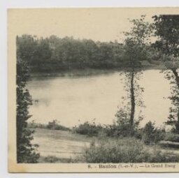 Baulon (I.-et-V.). Le grand étang.