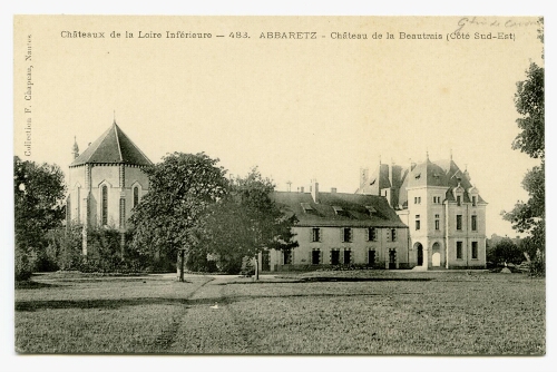 ABBARETZ - Château de la Beautrais (Côté Sud-Est)