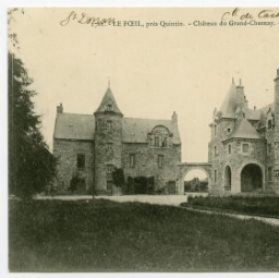 LE FOEIL, près Quitin. - Château du Grand-Chesnay. - Facade principale
