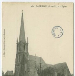 SAINT-ERBLON (Il.-et-V.) - L'Eglise