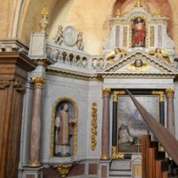 Retable dédié au Rosaire de l'église Saint-Augustin Notre-Dame