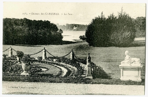 Château des GARENNES. - Le Parc.