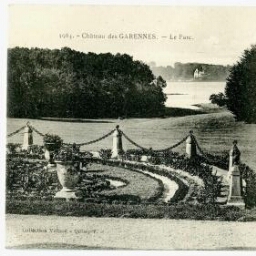 Château des GARENNES. - Le Parc.