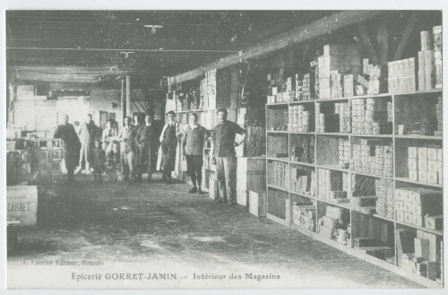 Epicerie GORRET-JAMIN - Intérieur des Magasins.
