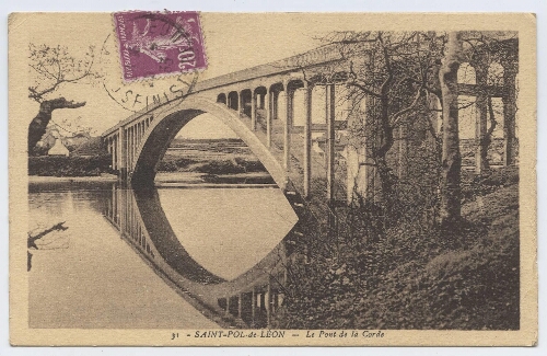 SAINT-POL-de-LEON - Le Pont de la Corde