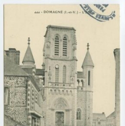 DOMAGNE (I.-et-V.) - L'Eglise.