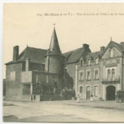 St-Méen (I.-et-V.) - Vue Générale de l'Hôtel de la Grande Maison GUIBLIN