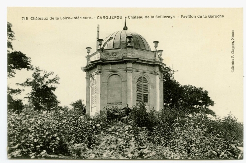 CARQUEFOU - Château de la Seilleraye - Pavillon de la Garuche