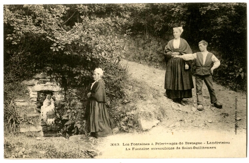 Les Fontaines à Pélerinages de Bretagne - Landivisiau La Fontaine miraculeuse de Saint-Guilitouarn