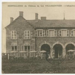 HOSTELLERIE du Château de LA VILLEGONTIER - kilomètres de FOUGÈRES - Téléph. Parigné