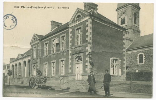 Pleine-Fougères (I.-et-V.) - La Mairie.
