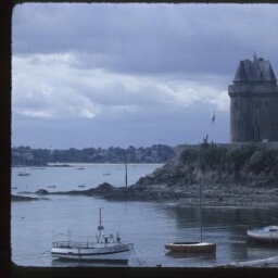 Saint-Malo. - Saint-Servan, Tour Solidor : château, donjon, tour.