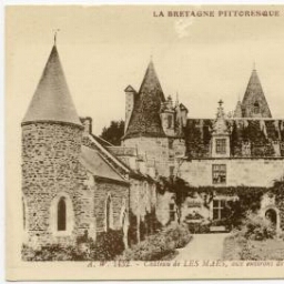 A. W. Châteaux de LES MAËS, aux environs de Plestin-les-Grèves
