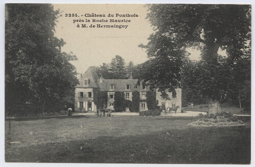 Château du Ponthois près la Roche Maurice à M. de Kermainguy