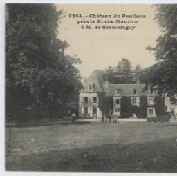 Château du Ponthois près la Roche Maurice à M. de Kermainguy