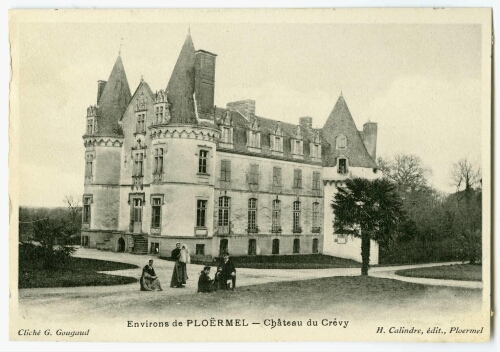 Environs de Ploërmel - Château du Crévy