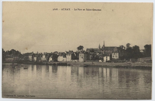 AURAY. - Le Port et Saint-Goustan