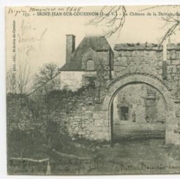 Saint-Jean-sur-Couesnon (I.-et-V.) - Le château de la Dobiais. Son beau portail