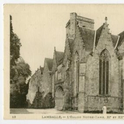 LAMBALLE. - L' Eglise Notre-Dame. XIḞ ET XIIḞ siècle LL