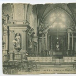 Paimpont (I.-&-V.) - Intérieur de l'Eglise - Le Maitre-Autel.