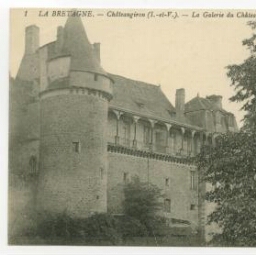LA BRETAGNE. - Châteaugiron (I.-et-V.). - La Galerie du Château.