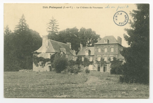 Paimpont (I.-et-V.) - Le Château de Fourneau.