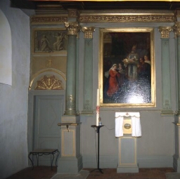 Retable de l'autel principal de l'église Notre-Dame-de-la-Purification