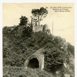 LE CELLIER (Loire-Inf.) - Ruines et Tunnel des Folies-Sifflait