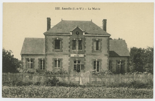 Amanlis (I-et-V.). La Mairie