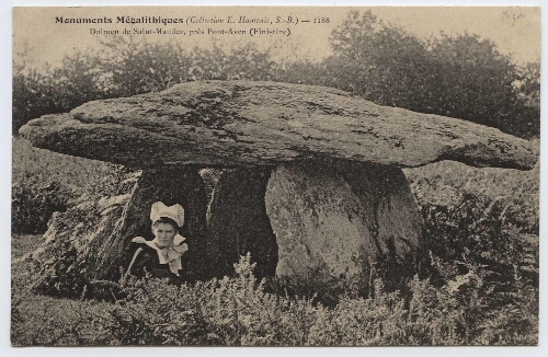 Dolmen de Saint-Maudez, près Pont-Aven (Finistère)