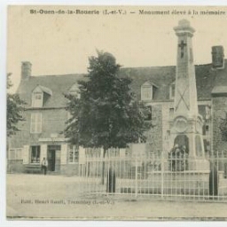 St-Ouen-de-la-Rouerie (I.-et-V.) - Monument élevé à la mémoire des Soldats Morts pour la France.