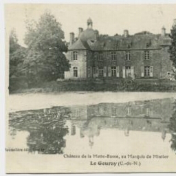 Château de la Motte-Basse, au Marquis de Mintier Le Gouray (C.-du-N.)