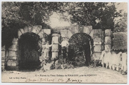 Ruines du Vieux Château de RIMAISON, près pontivy.
