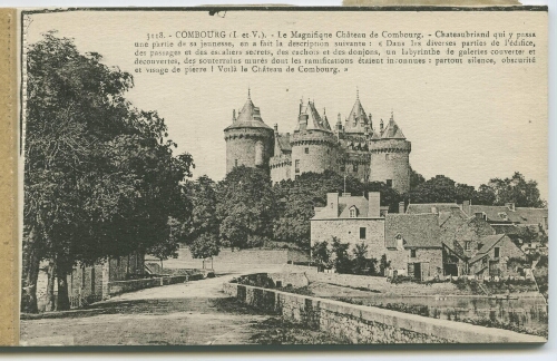 Combourg (Ille-et-Vilaine) La château et l'Etang