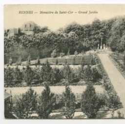 RENNES. - Monastère de Saint-Cyr - Grand Jardin.