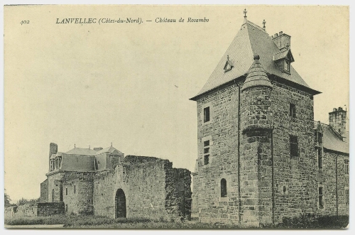 LANVELLEC (Côtes-du-Nord). - Château de Rosambo