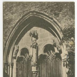 Paimpont (I.-et-V.), Le Portail de l'Eglise.(date du XIIIe s.)
