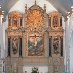 Retable de l'autel principal de l'église Saint-Malo